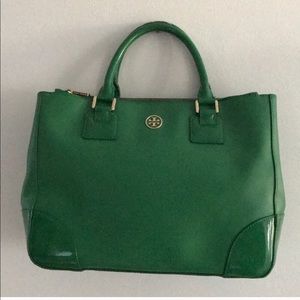 COPY - Tory Burch Bag - Kelly Green Saffiano leather